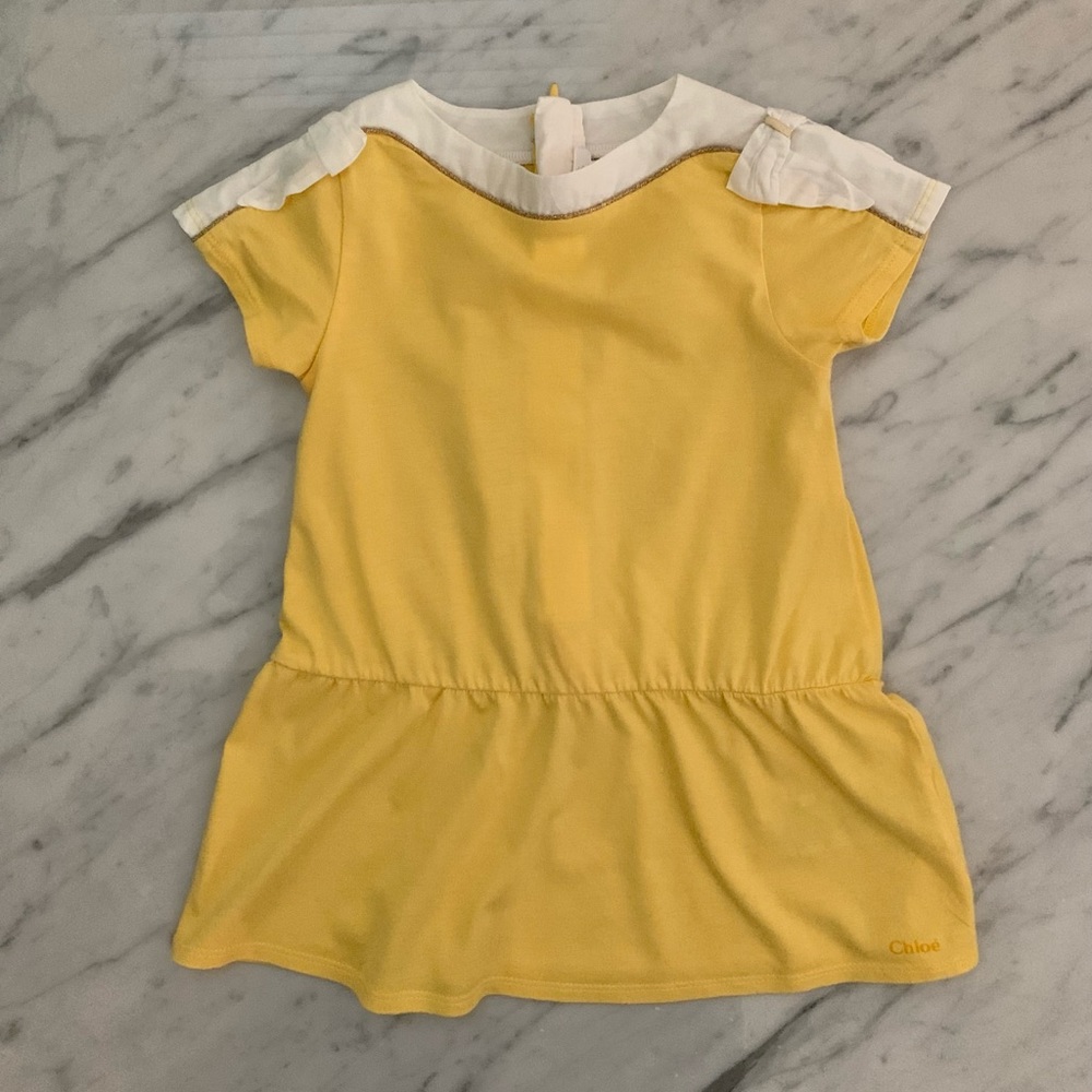 Chloe Girls Yellow Dress - Picture 10 of 10